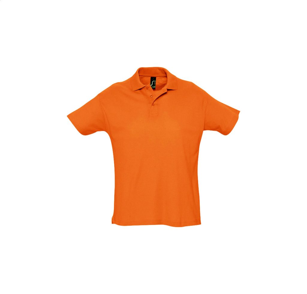 Koszulka Polo 100% bawełny z 3 guzikami 170 g/m².