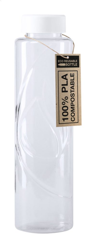 W 100% biodegradowalna butelka sportowa PLA o pojemności 830 ml. Nie nadaje się do napojów gazowanych.
