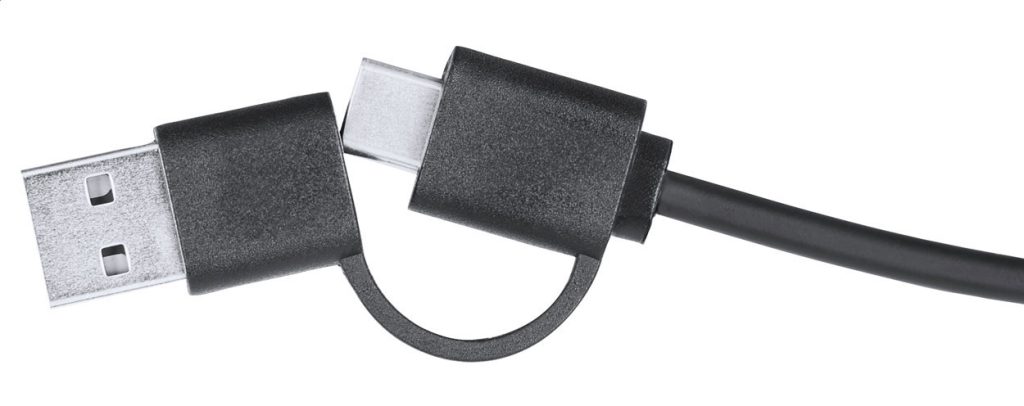 Hub USB z aluminium pochodzącego z recyklingu