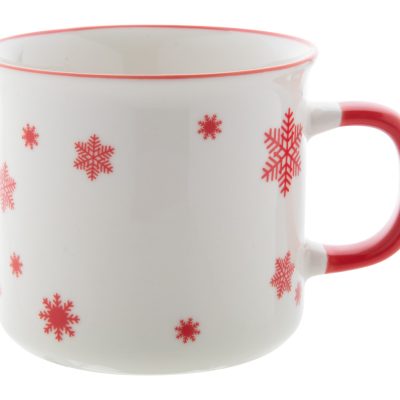 kubek świąteczny vintage Nakkala – Ceramiczny kubek świąteczny w stylu vintage. 300 ml. W pasującym wiualnie kartoniku.