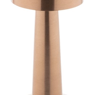 lampa stołowa barowa Flanagan Oro – Metalowa lampa stołowa ze złotym wykończeniem