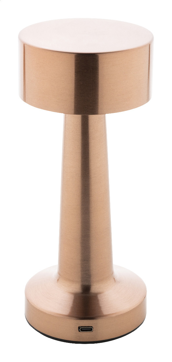lampa stołowa barowa Flanagan Oro – Metalowa lampa stołowa ze złotym wykończeniem