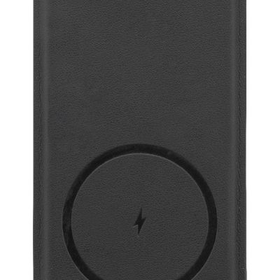 5 W) do smartwatchy (Apple® i Samsung®). W zestawie samoprzylepny metalowy pierścień do korzystania z funkcji magnetycznej w dowolnym urządzeniu z funkcją ładowania bezprzewodowego. Kompatybilny z iPhone® 12 i nowszymi. W zestawie kabel USB do ładowania.
